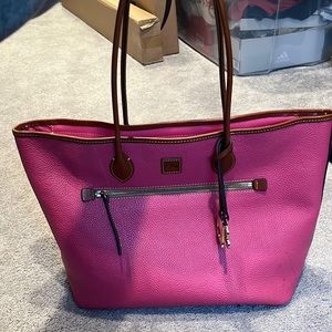 Pink Dooney and Burke tote bag. Brand new